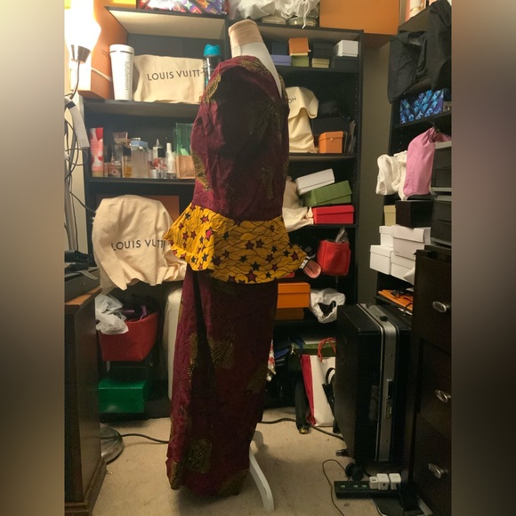 Womens African native gown. Brand new. Sz. 14-16. - Picture 2 of 4